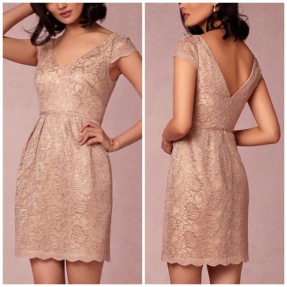 Jenny Yoo Beckett BHLDN Lace Dress - Picture 1 of 5